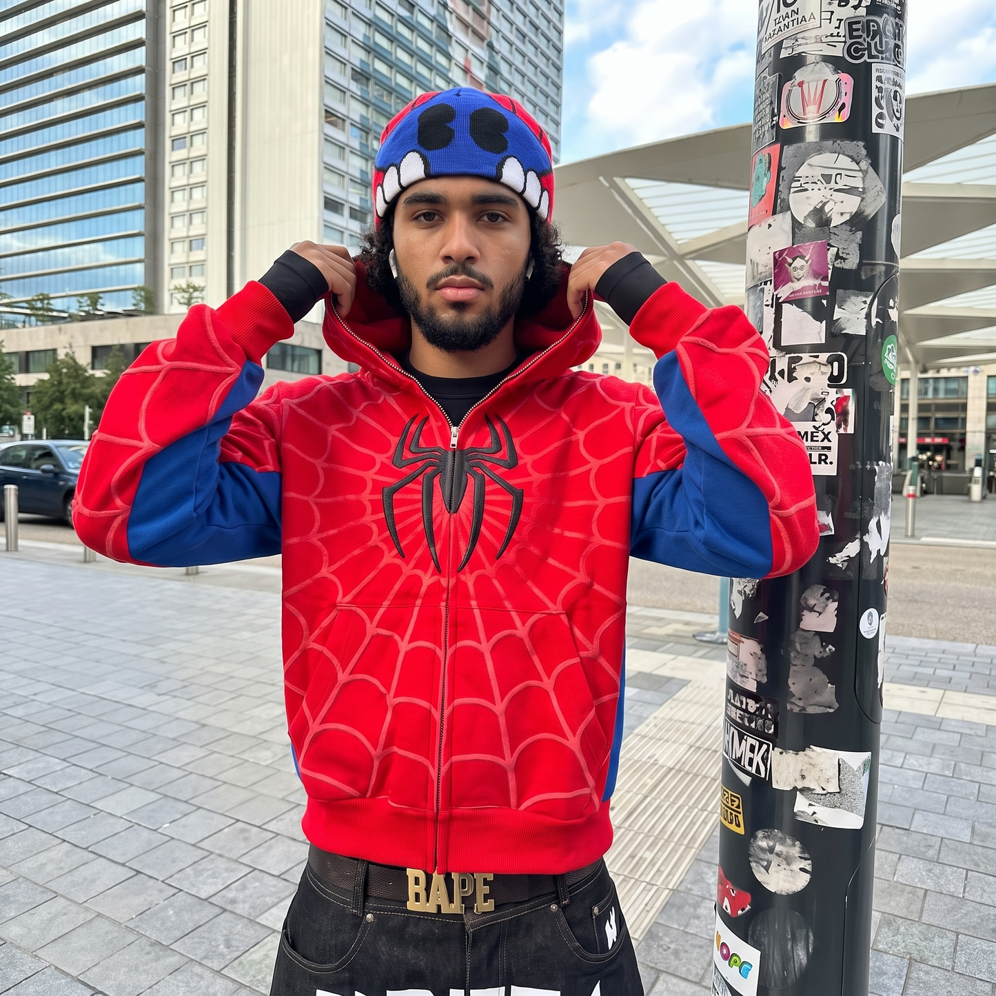 Spider Zip Hoodie
