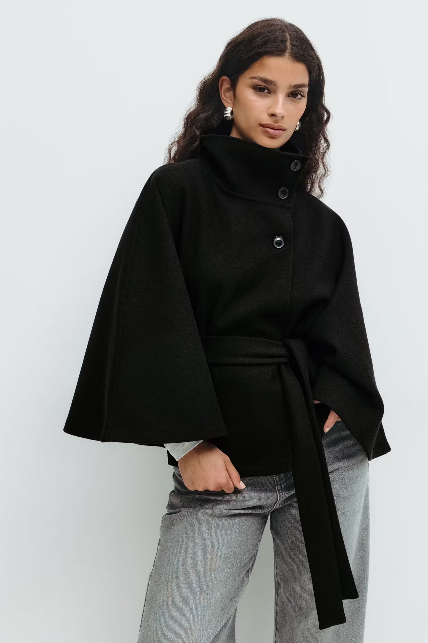 Solna Cape Coat