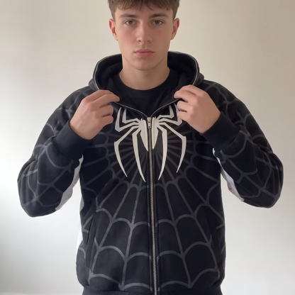 Spider Zip Hoodie