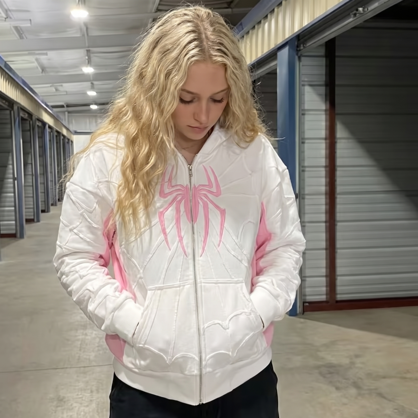 Spider Zip Hoodie