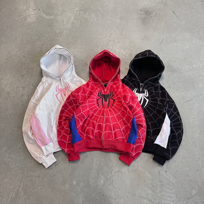 Spider Zip Hoodie